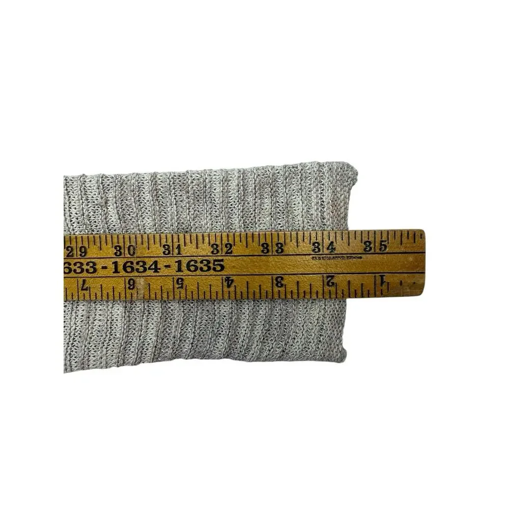 Tahari Womens Linen Blend Open Front Knit Cardigan Textured Beige Lightweight XL - Picture 11 of 11